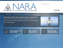 Tablet Screenshot of naraaircraft.com